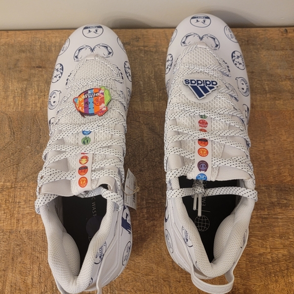 Adidas Freak 22 Big Mood Emoji DSG SM Football Cleats Blue White Men’s Size 14 - Picture 8 of 14